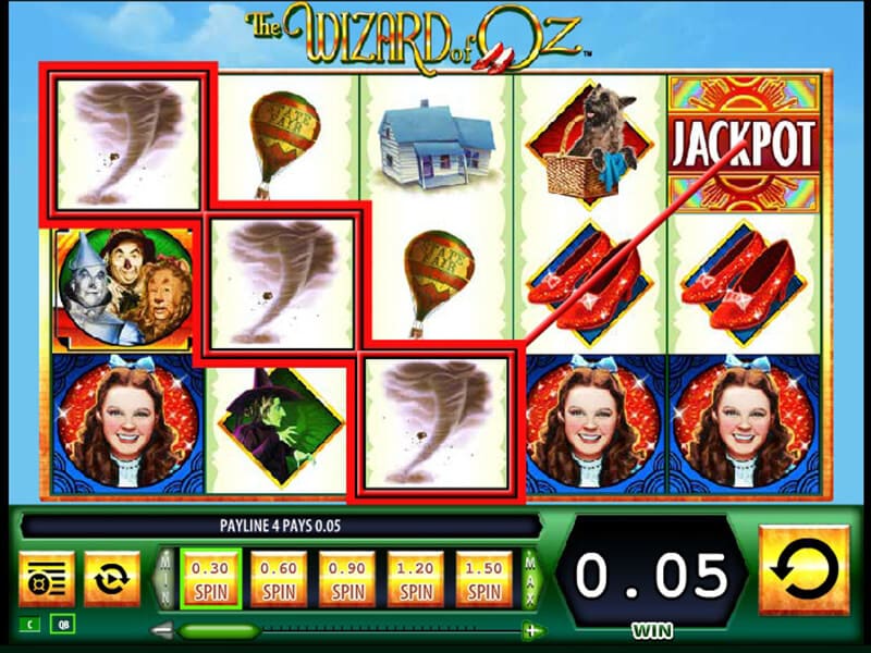 Wizard of oz slots jackpot