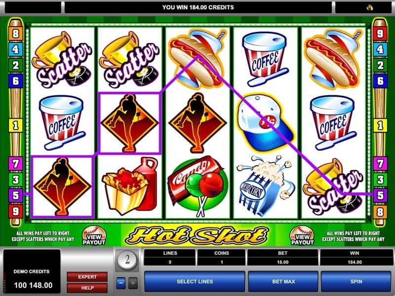 Free hot shots slot machine