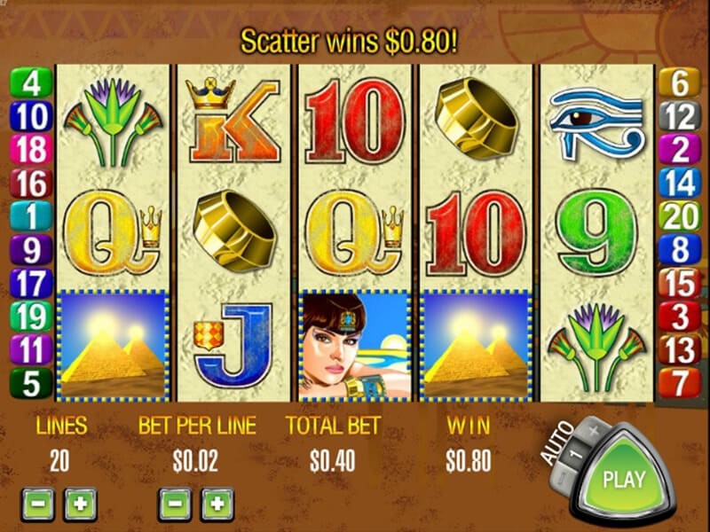 Queen Of The Nile Slots Real Money